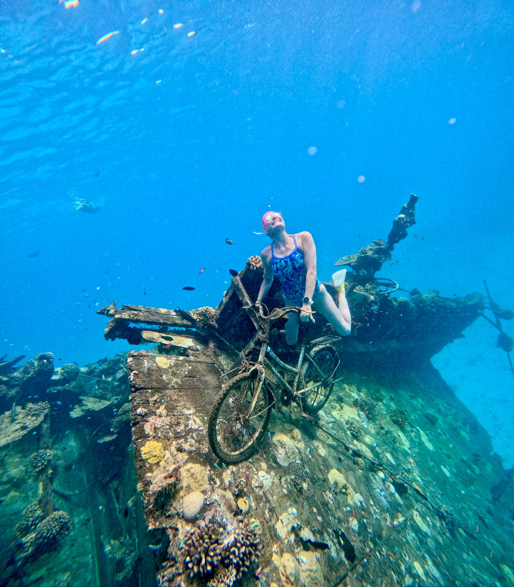 maldives open water swimming