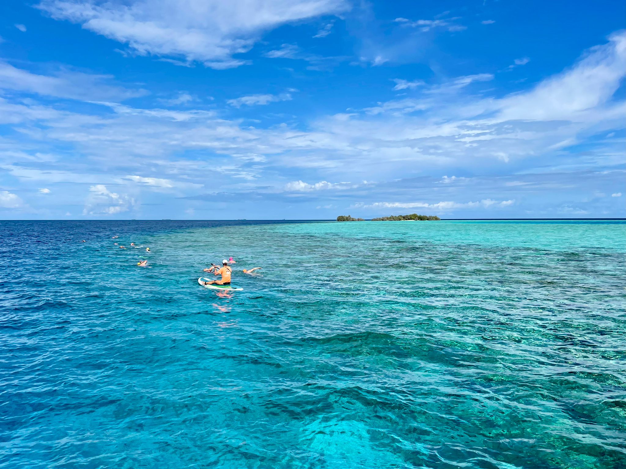 maldives open water swimming