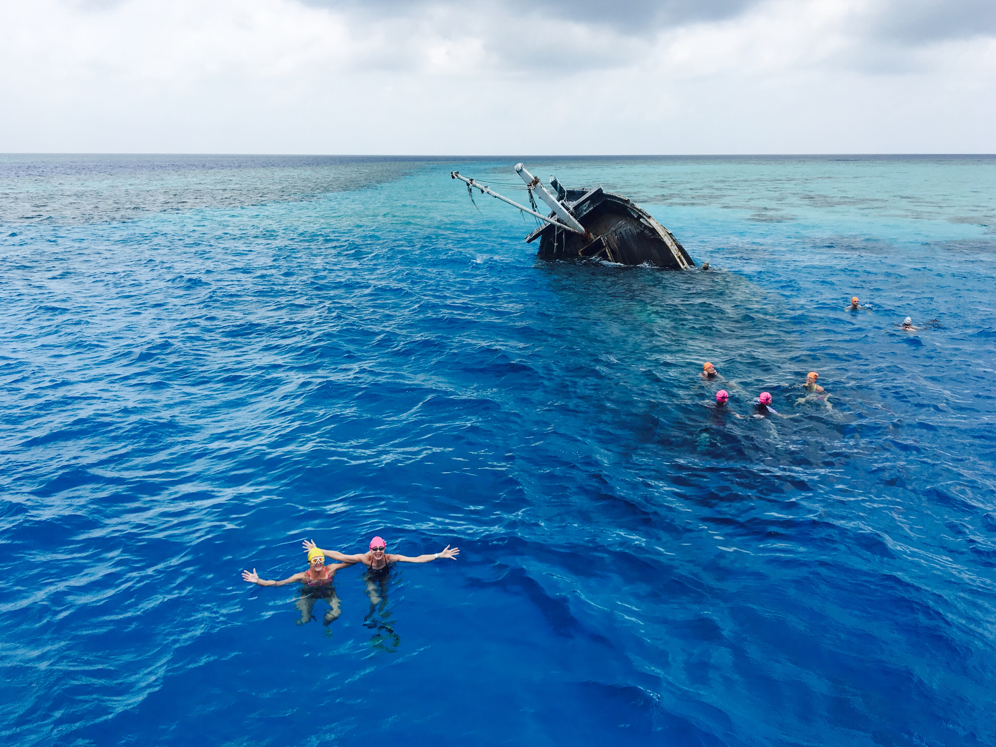 maldives open water swimming